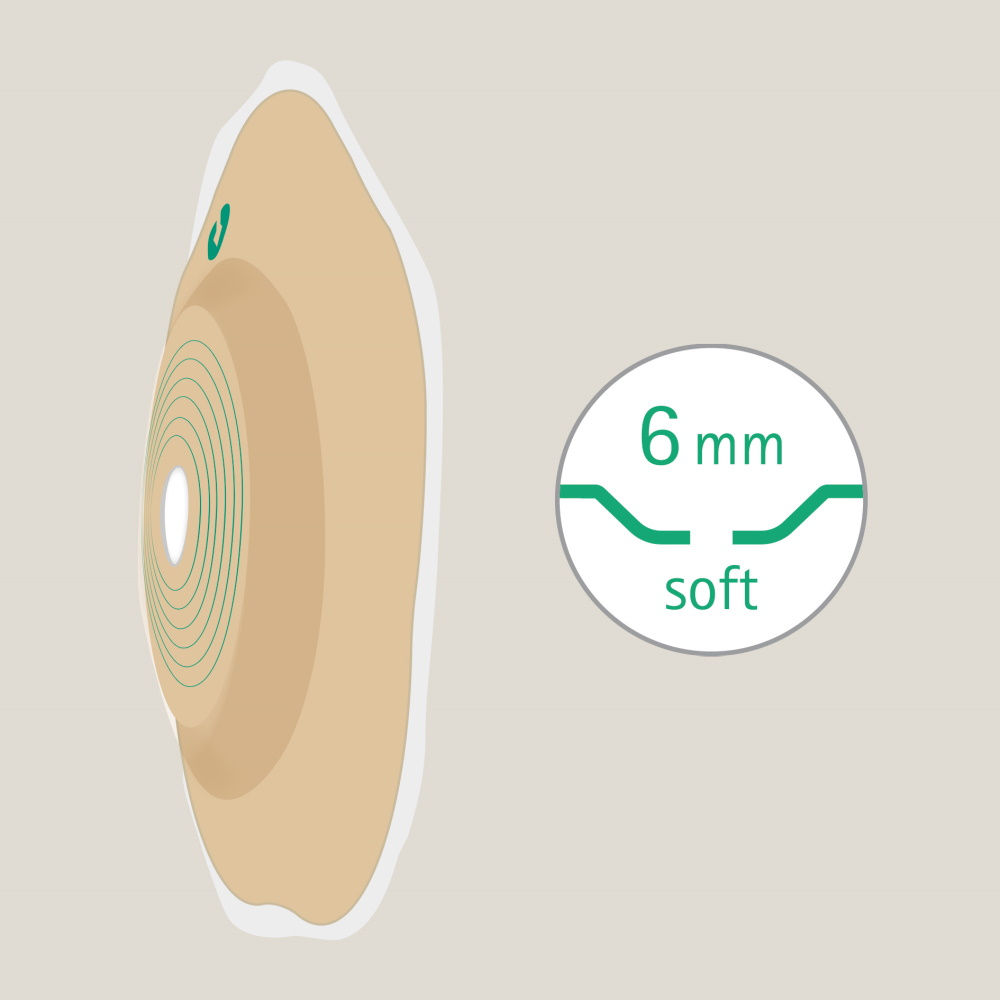 Flexima Active o'Convex stomazakje uit één stuk
