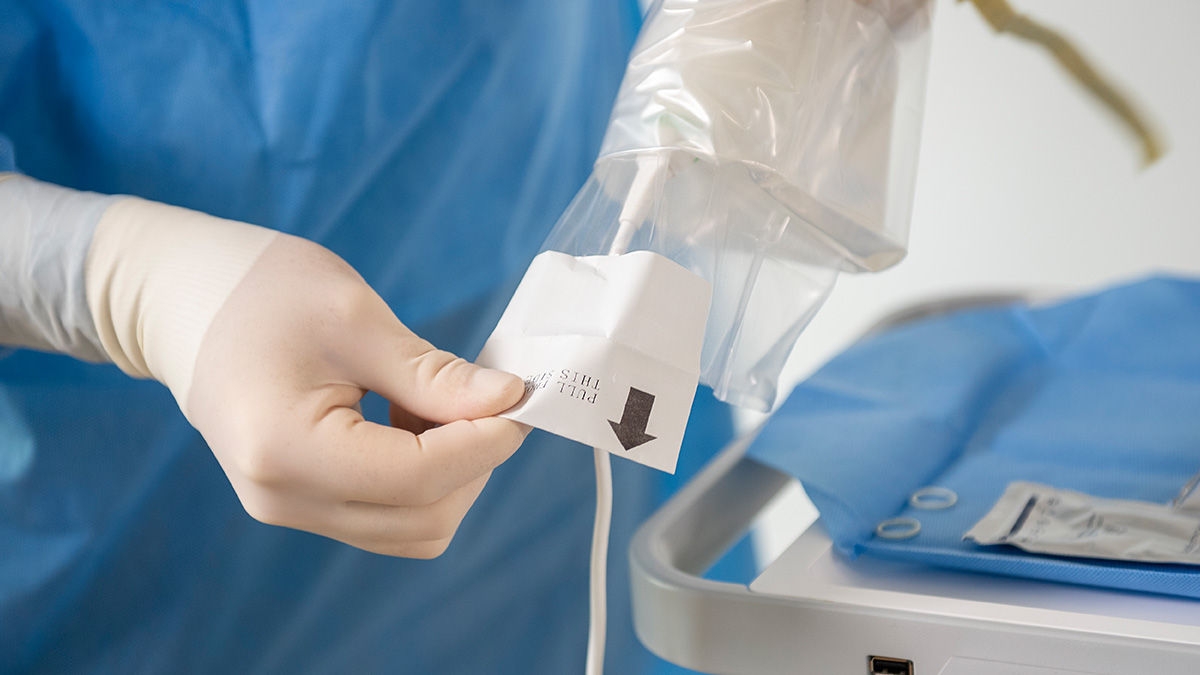 B. braun EZCover handeling stap 6