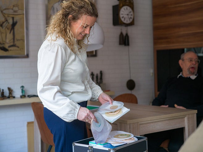 B. Braun stomaverpleegkundige advies thuisbezoek