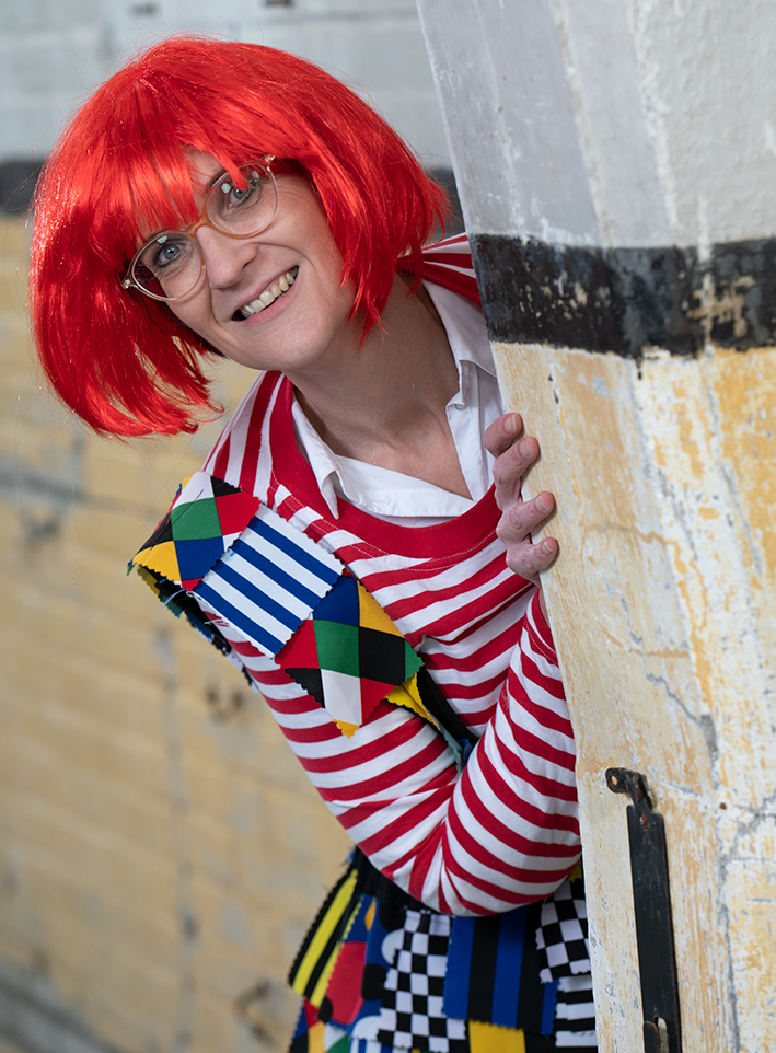 Jolanda in carnavalskleding