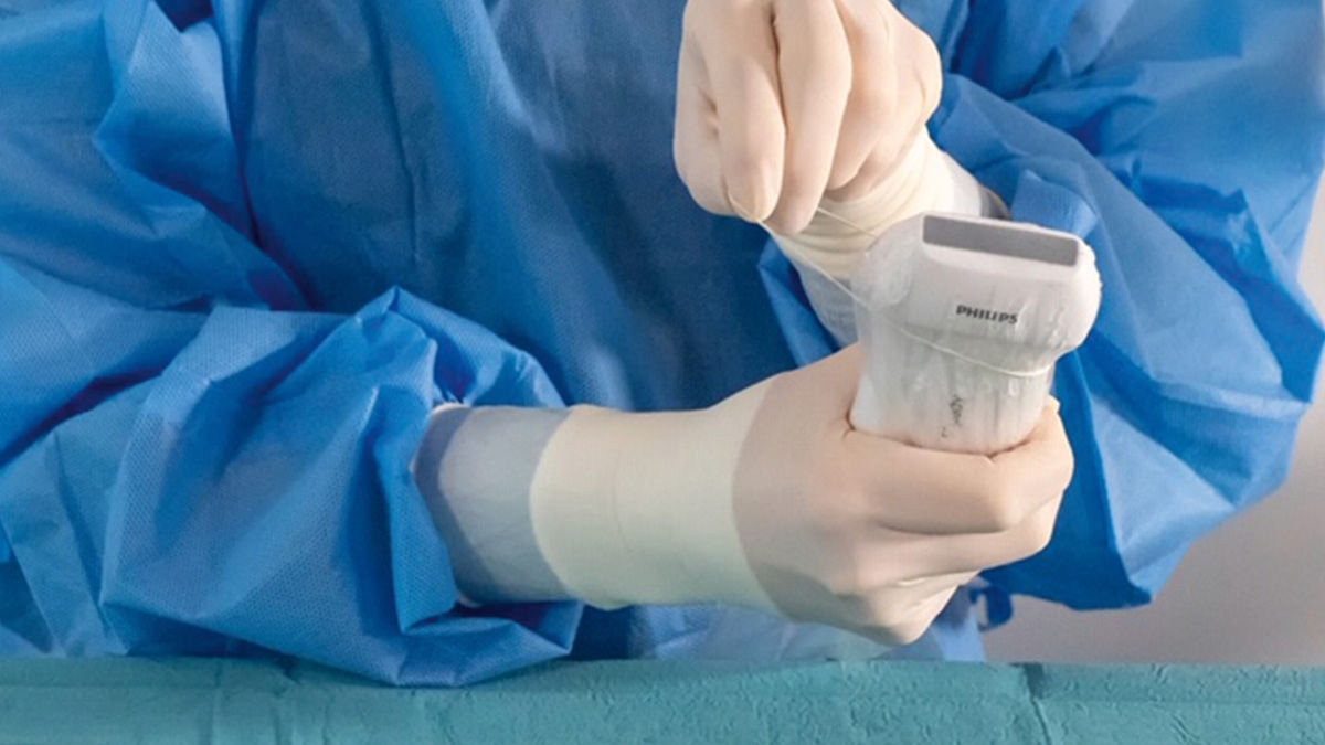 B. braun EZCover handeling stap 7